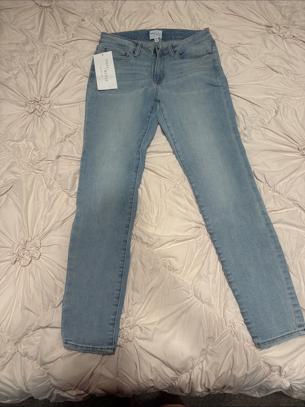 Daily Ritual Light Blue Skinny Jeans